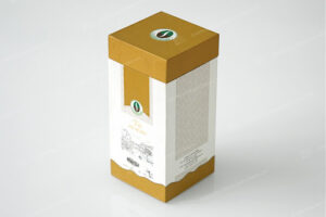 in hộp giấy đựng trà