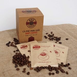 in hộp giấy đựng cà phê