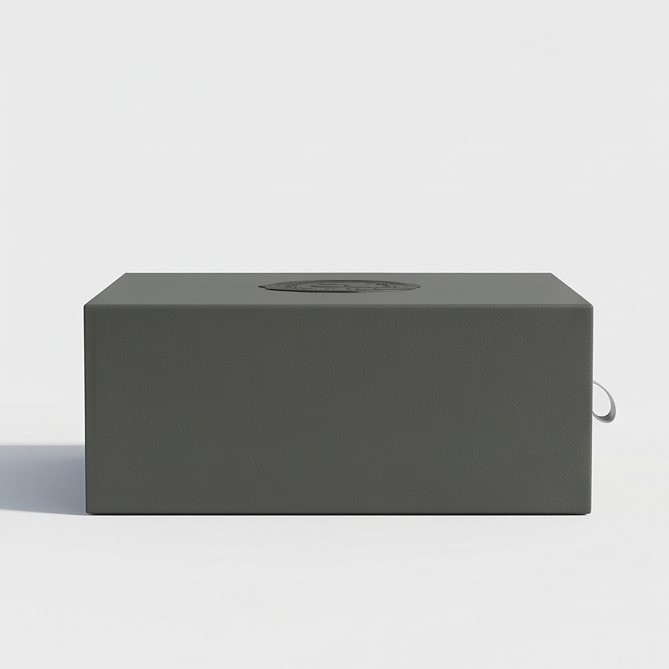 Black Drawer Watch Packaging Box open view